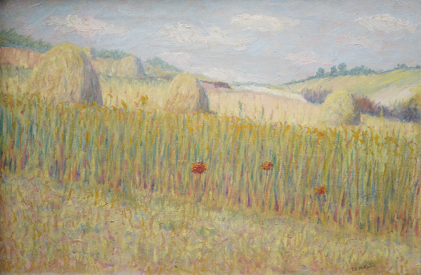 Thomas Buford Meteyard, American (1865-1928), 'La vallee, Giverny'